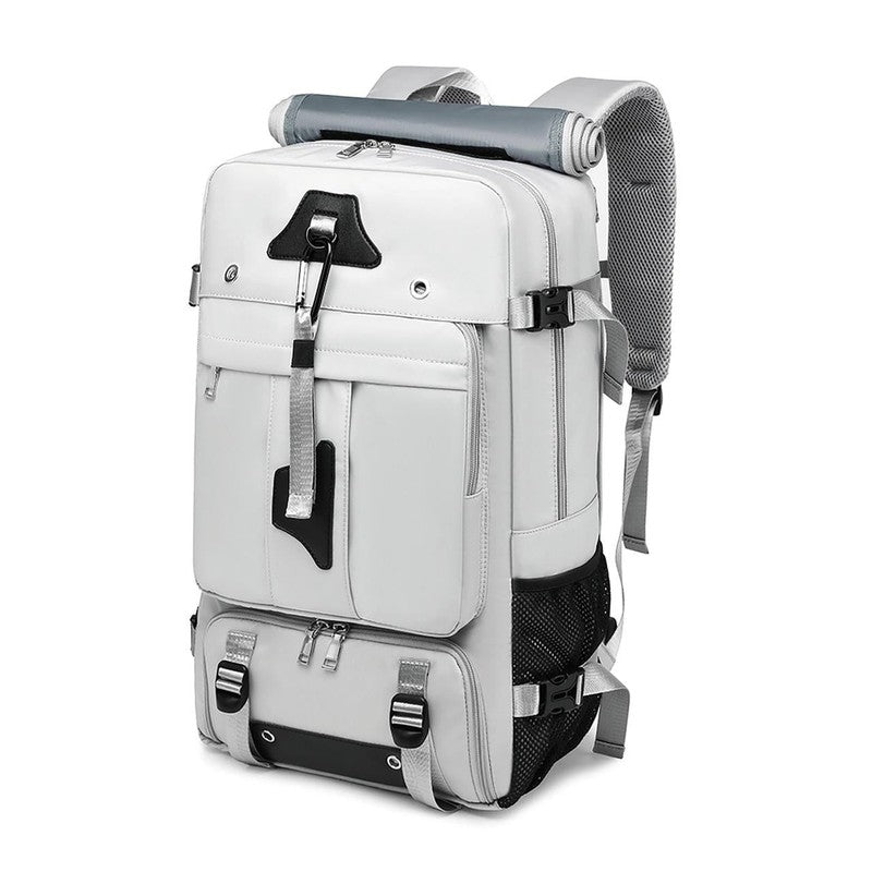 50L Travel Backpack Waterproof Extra Large Laptop Hiking Business Grey5