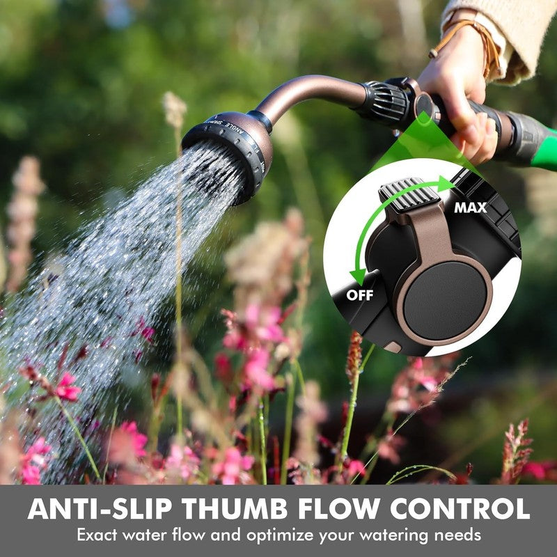 Heavy Duty 15-Inch Watering Wand with 10 Spray Patterns - Oil Rubbed Bronze2