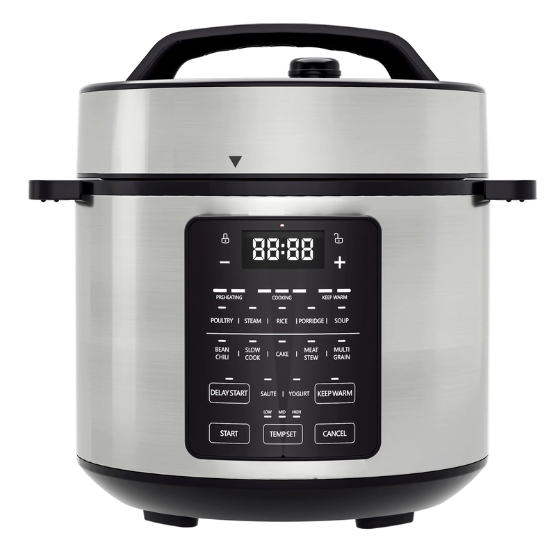 6Qt 7-in-1 Electric Pressure Cooker Multi-Function Stainless Steel Pot9