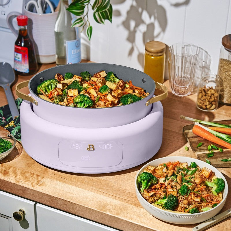 10 in 1, 6 Qt Electric Multi Cooker, Lavender by Drew Barrymore11