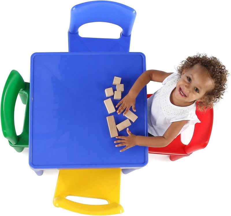 Primary Plastic Activity Table & 4 Chairs6