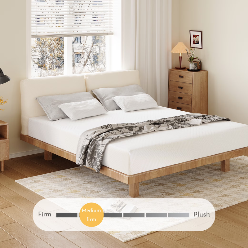 Ego White 10in Full Memory Foam Mattress Bed in a Box Medium Firm3