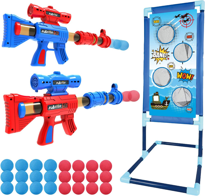 Target Game Set Kids Active Play Scoring Target w/ Soft Foam Balls Toy0