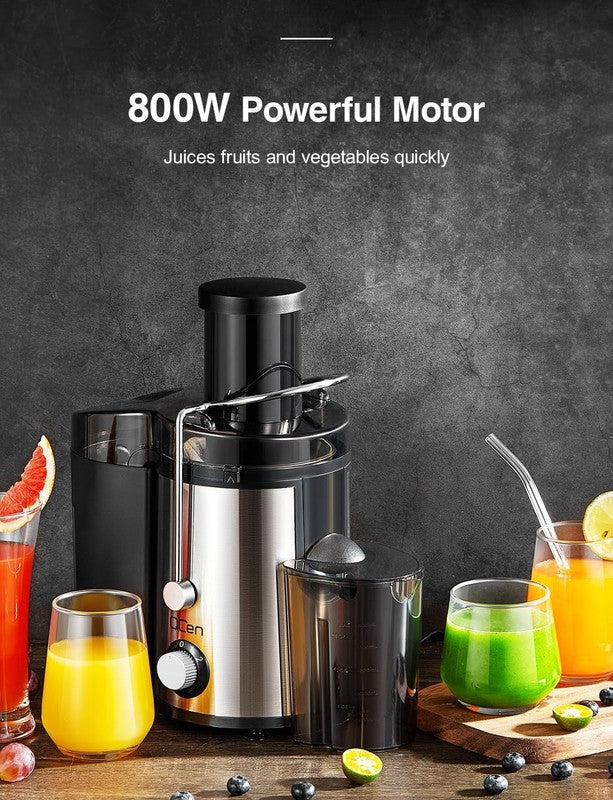 800W Centrifugal Juicer with 3" Feed Chute, Easy Clean, BPA Free, Black4