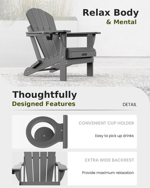 Folding Adirondack Chairs, Patio Chairs, Lawn Chairs, Outdoor Chair, Adirondack 8