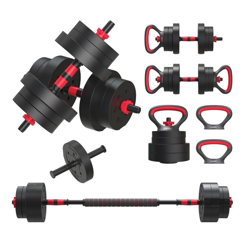 Smartbell Gym 5-In-1 Adjustable Dumbbell Set & Weight Set for Home Workouts, 4510
