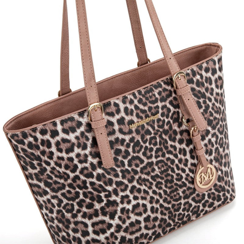 Purses for Women Tote Bag 3Pcs Set Leopard Print Satchel Handbags2