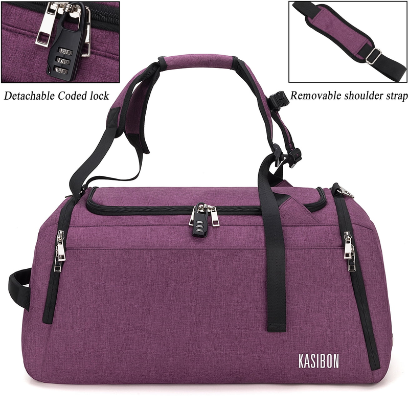 Gym Bag for Men Sports Duffel Bags for Travel 42L Waterproof Gym Duffle Bags3