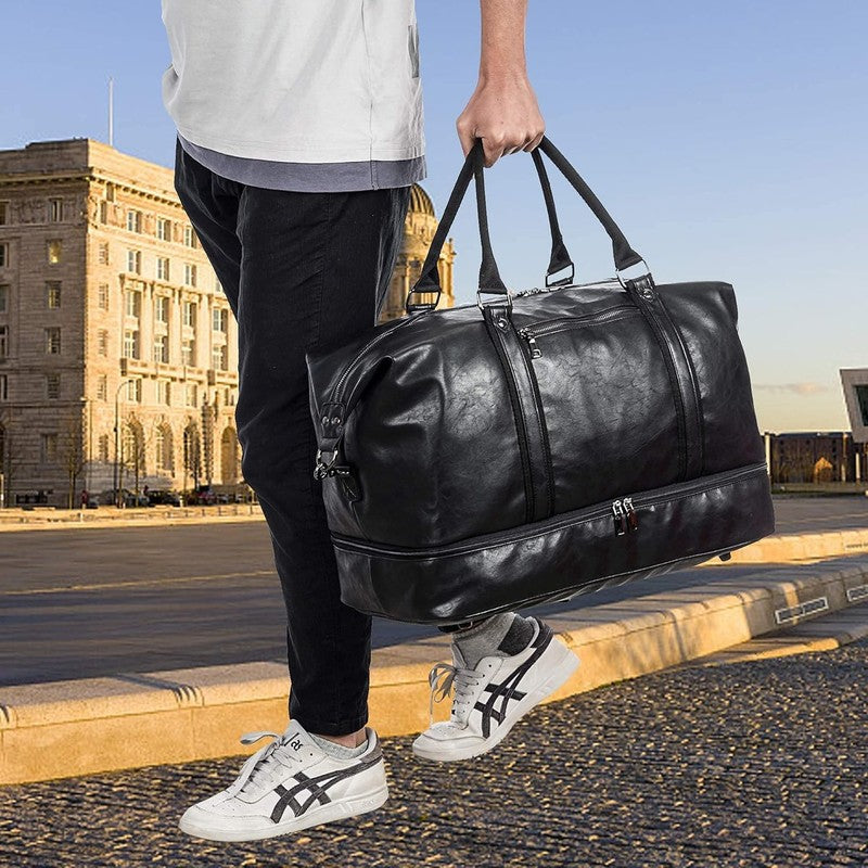 Weekender Overnight Bag Carry on Bag Travel Bag with Shoe Pouch6