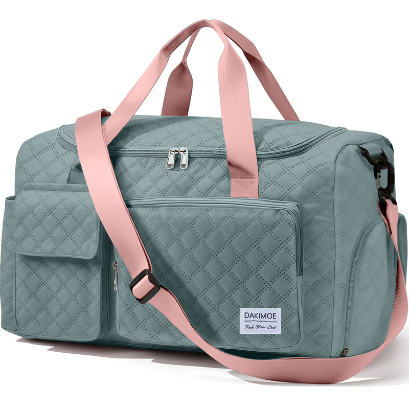 Travel Duffle Bag for Women Large Weekender Bags Carry on Gym Duffel Bag with We9