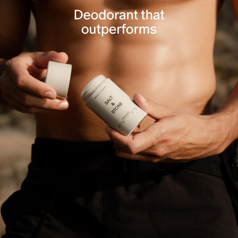 Aluminum Free Deodorant 48H Extra Strength Women Men Black Rose Oud5
