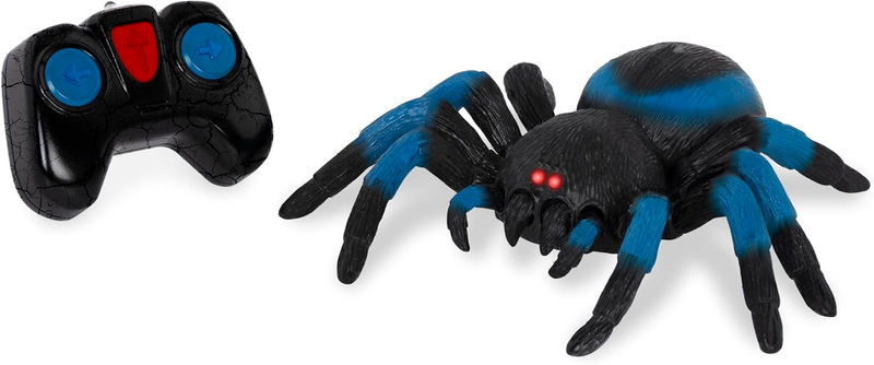 – Remote Control Tarantula for Kids with LED Eyes – Realistic Spider Toy with Mo9