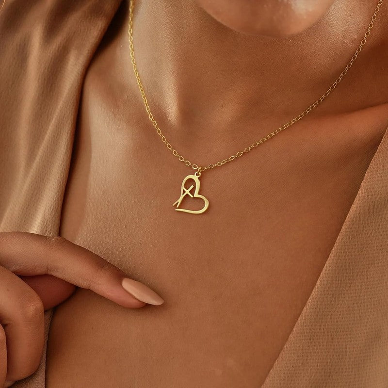 14K Gold Plated Dainty Cross Necklace for Women, Faith Pendant Jewelry Gift1