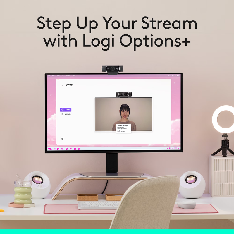 Pro Stream Webcam, 30 Fps at 1080P, Autofocus, Omni Directional Microphones8