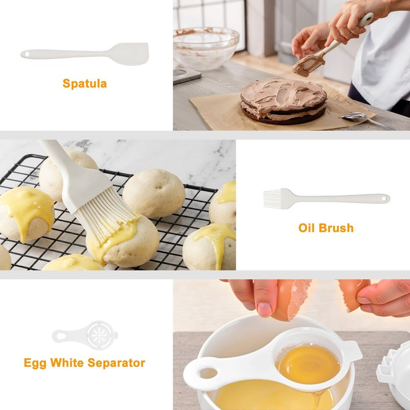 Electric Hand Mixer with 32 Attachments, Includes 2 Whisk, 2 Dough Hooks, 2 Beat7