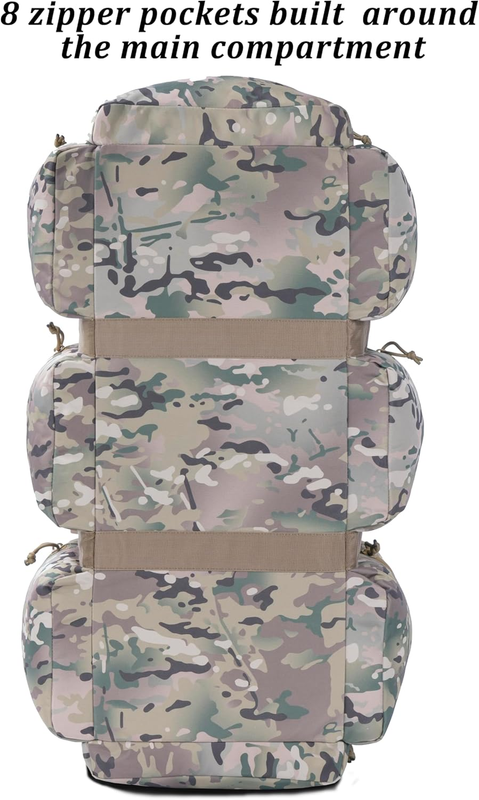 Military Tactical Duffel Bag 100L Large Travel Deployment Bag2