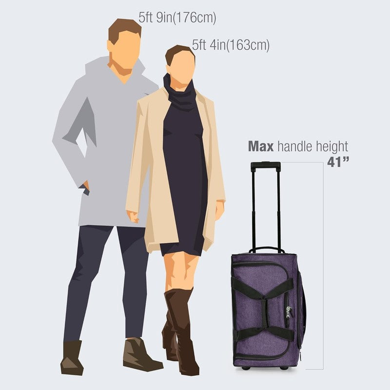 Duffel Bag with Rolling Wheels4