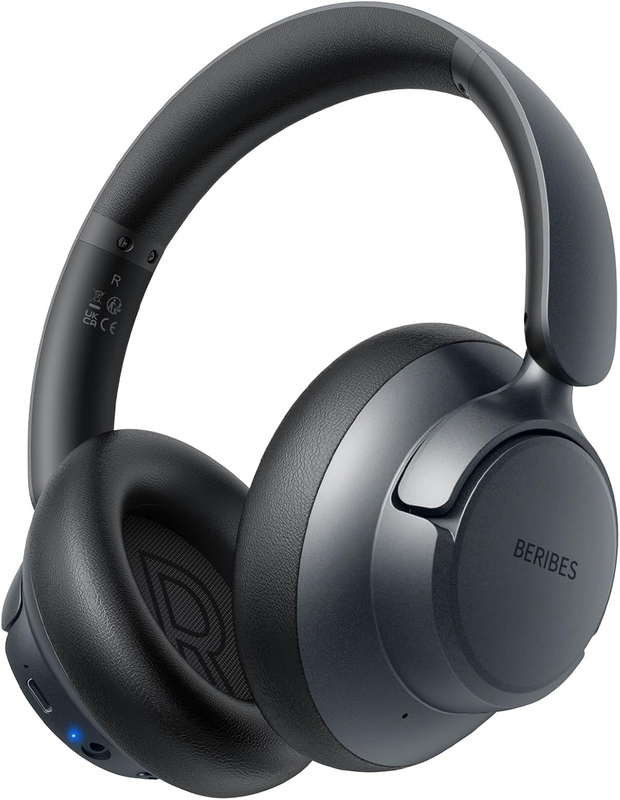 Hybrid Active Noise Cancelling Headphones, 70H Playtime, Deep Bass, Fast Charge8