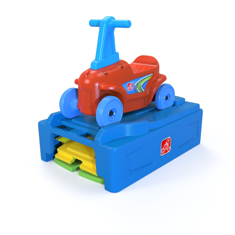 Dash and Stow Plastic Roller Coaster and Ride On for Kids Ages 1.5 to 5 Years8