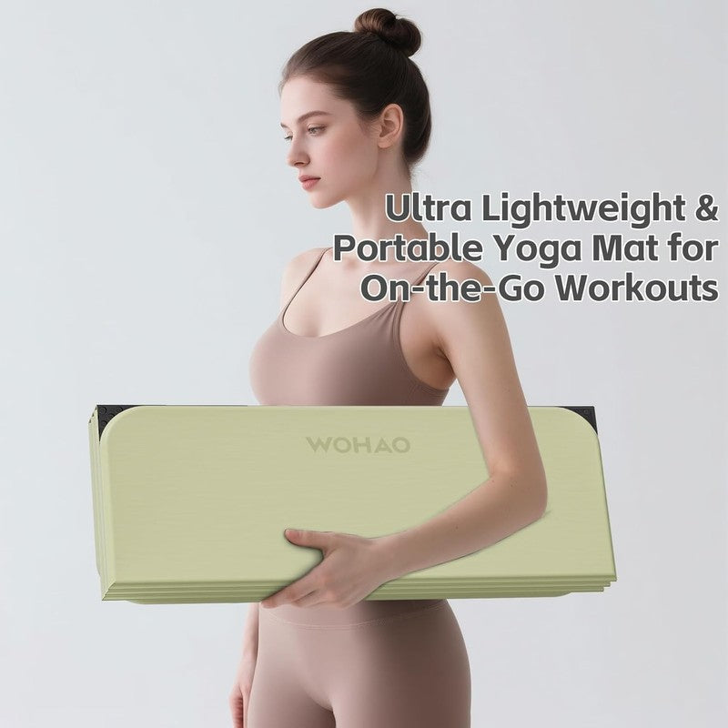 7 Fold Yoga Mat 70"X24"   1/2 Inch Thick Folding Exercise Mat, Compact Non Slip 3