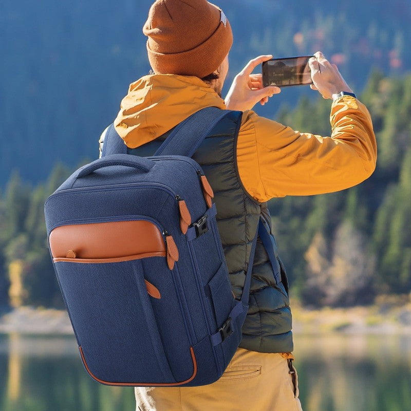 Travel Backpack for Men & Women Carry on Backpack Flight Approved 40L Waterproof5