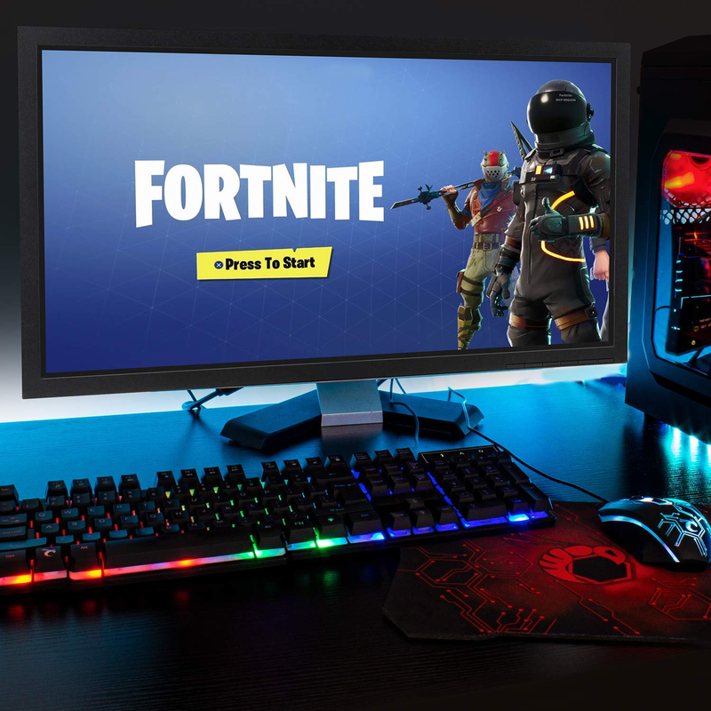 4 in 1 Gaming Combo Keyboard Mouse Headset Mouse Pad RGB Wired Bundle8