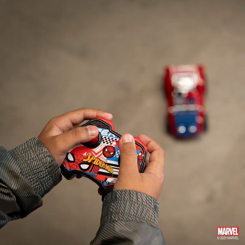 Jada Spider Man Buggy RC with Non Removable Spider Man Figure – 7", Turbo Button3