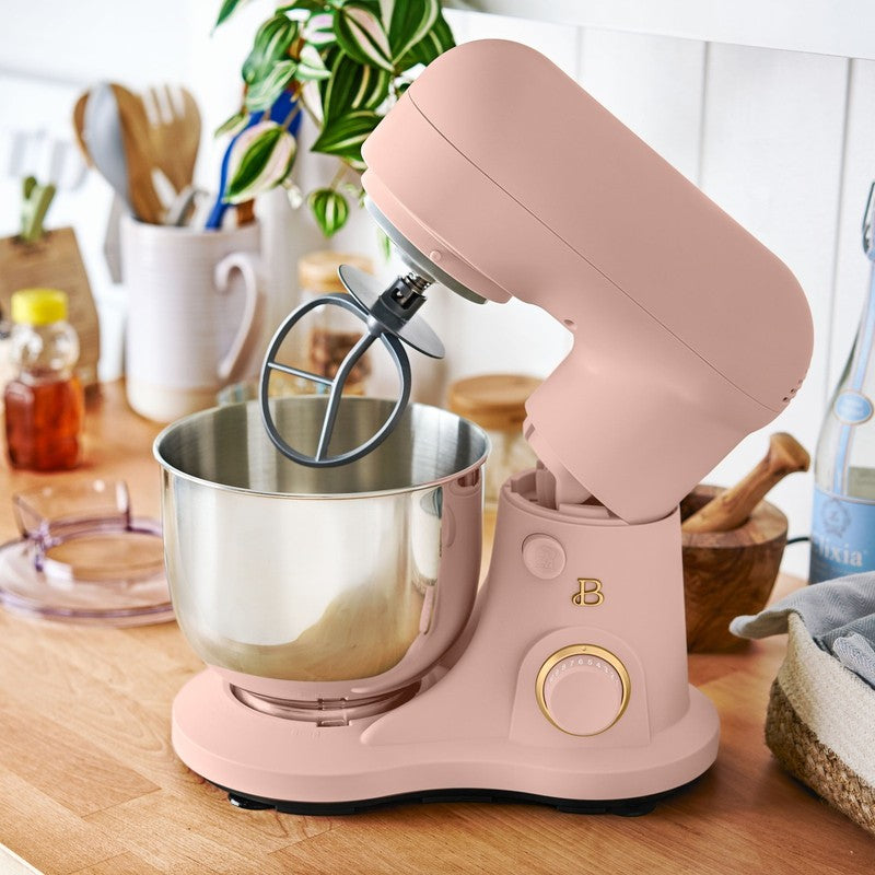 3.5 Qt Stand Mixer Lightweight Tilt Head Powerful Rose9