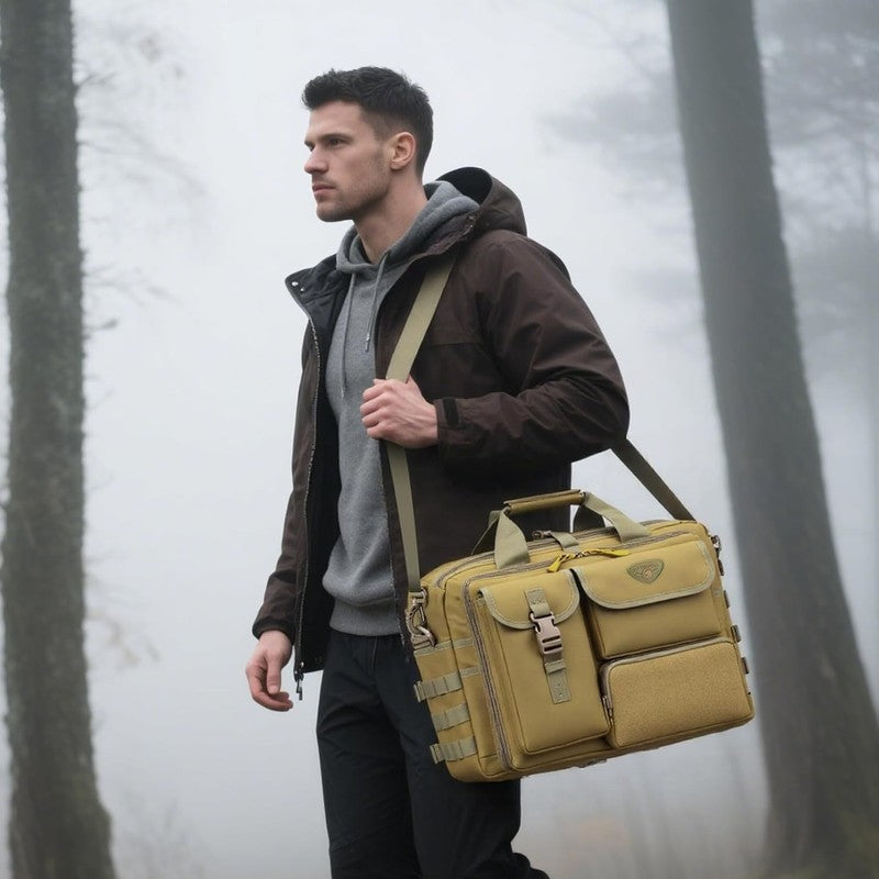 Tactical Messenger Bag 14 15.6 17.3 Inch Laptop Briefcase Military Work Bag Men2