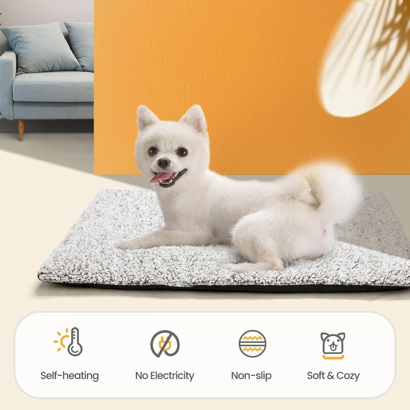 Self Warming Cat Bed Self Heating Cat Dog Mat 24 X 18 Inch Extra Warm Thermal Pe3