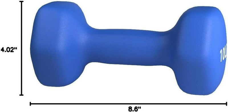 Neoprene Dumbbell Hand Weights for Exercise and Muscle Toning3