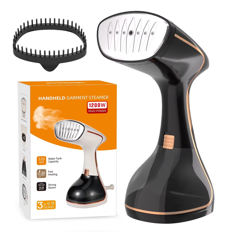 1200W Clothes Steamer for Home & Travel, Portable, 320ML Water Tank0