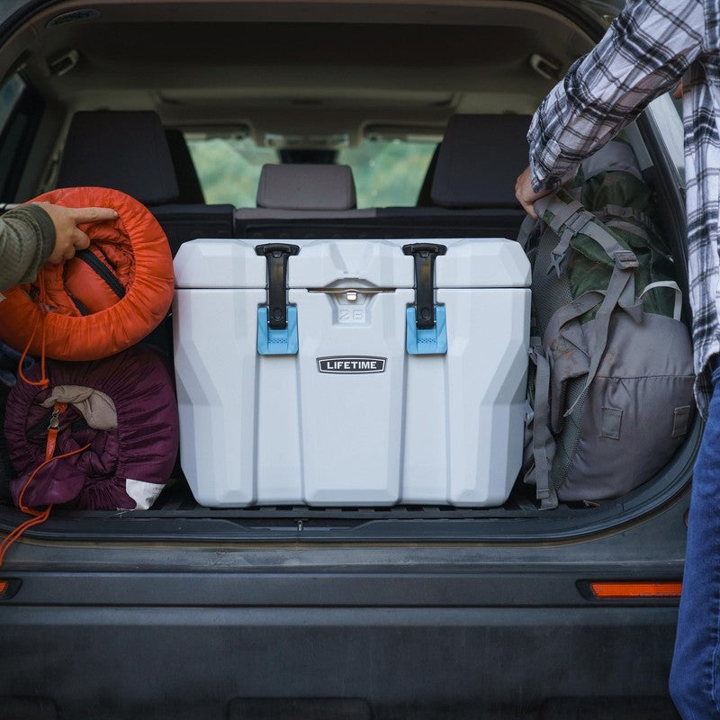 28 Qt Bear-Resistant Camping Cooler, Premium High Performance, Ice Retention, Ha7