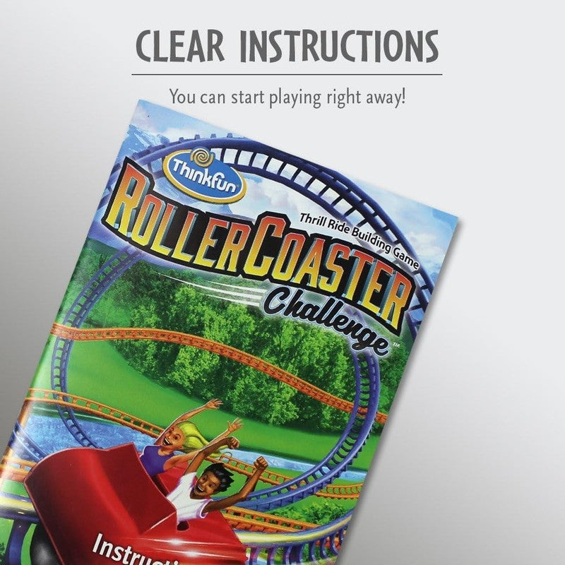 Roller Coaster Challenge STEM Toy and Building Game for Boys and Girls Age 6 and3