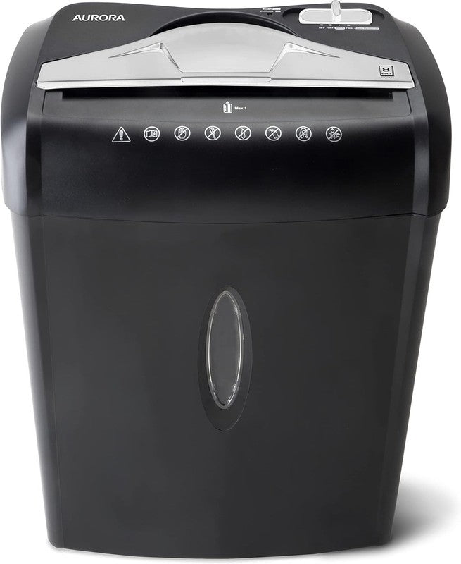 8 Sheet Cross Cut Paper & Credit Card Shredder P 4 High Security 3.7Gal Basket5
