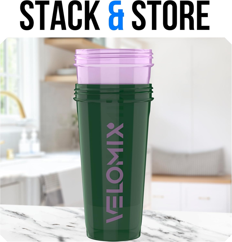 2 Pack 28oz Protein Shaker Bottles Wire Whisk Leakproof Flower Set5