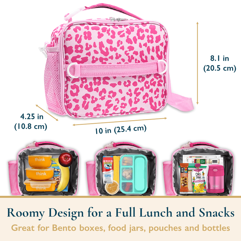 Lunch Bag for Kids – Insulated Lunch Box for Girls and Boys, Cute Reusable Coole7