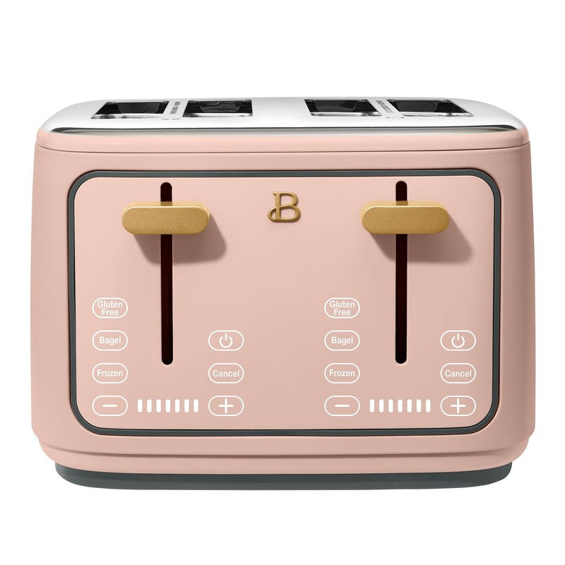 4-Slice Toaster with Touch-Activated Display, Rose by Drew Barrymore0