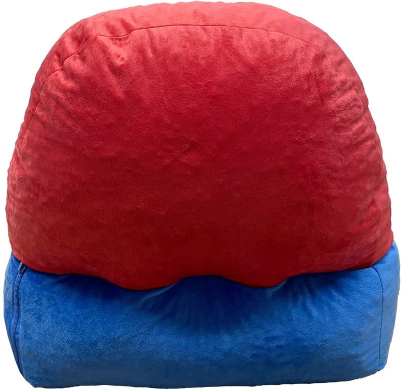 Spiderman Kids Figural Bean Bag Chair with Sherpa Trimming, Multi-Color5
