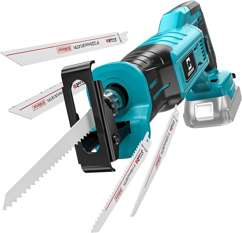 Cordless Reciprocating Saw Compatible with Makita 18V Battery10
