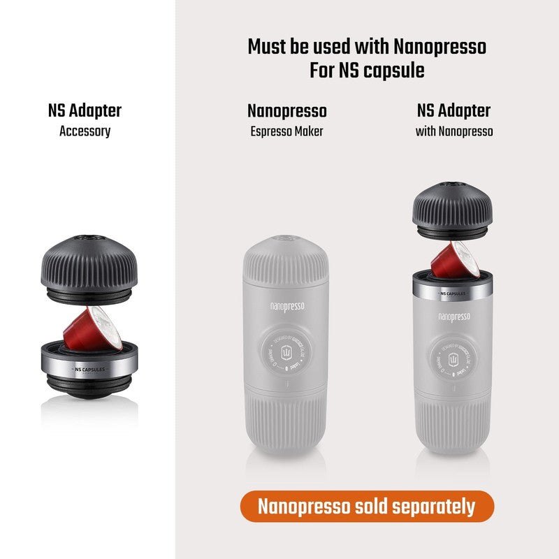 Adapter Compatible with NS Capsules Portable Espresso Machine Accessory3