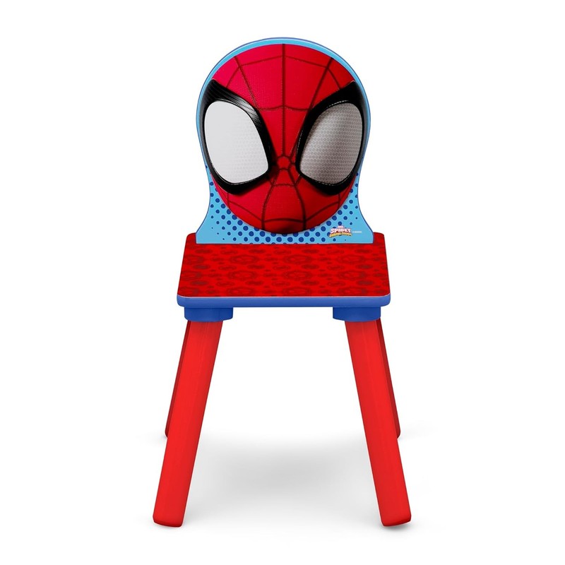 Spidey & His Amazing Friends 3-Piece Toddler Playroom Set Table Chair Toy Box7