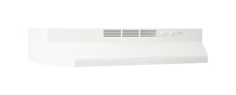 30W In. Ventless under Cabinet Range Hood, White10