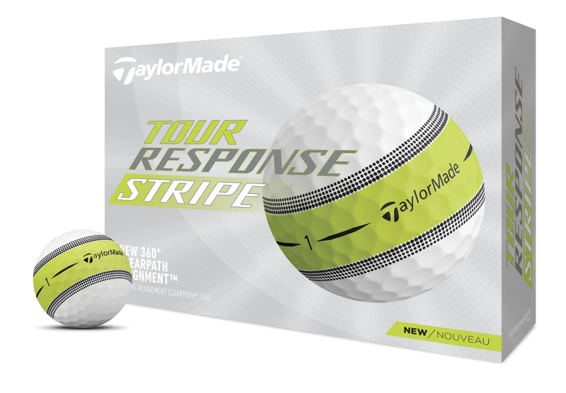 Tour Response Stripe Golf Balls, 12 Pack, White7