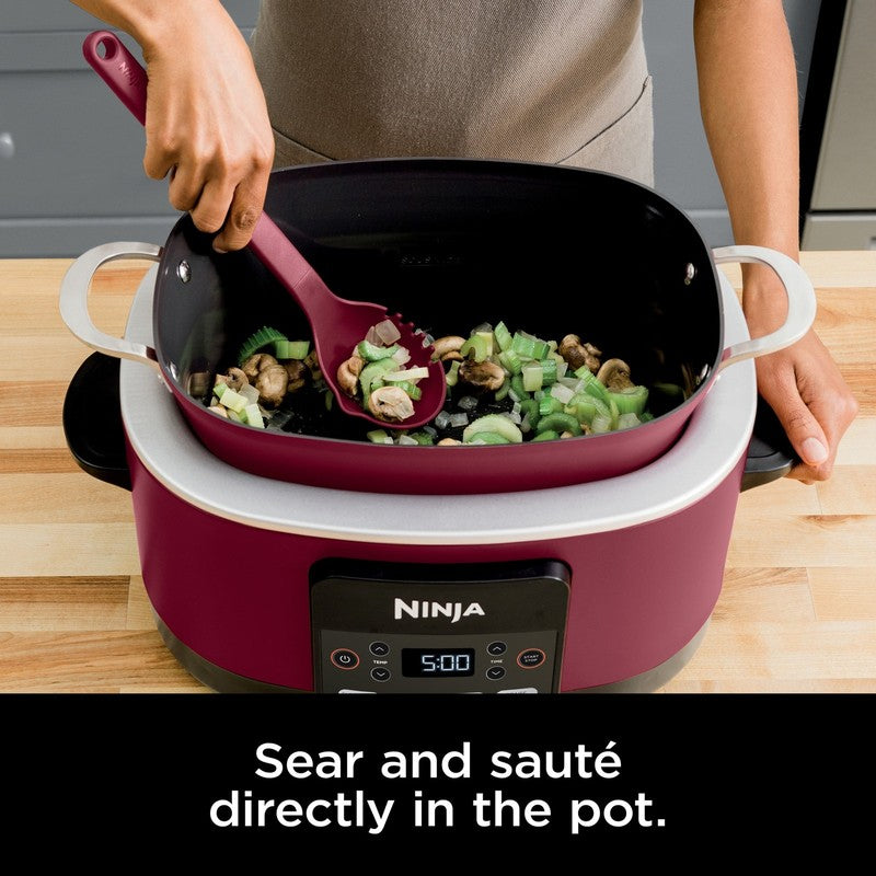 Foodi Possible Cooker, 8.5 Quart, 6 In 1 Multi Cooker, Slow Cooker, Steamer, Gla2