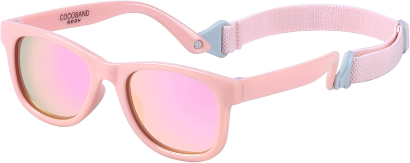 Polarized Baby Sunglasses UV400 Flexible Strap Infant Toddler 0 24 Months8