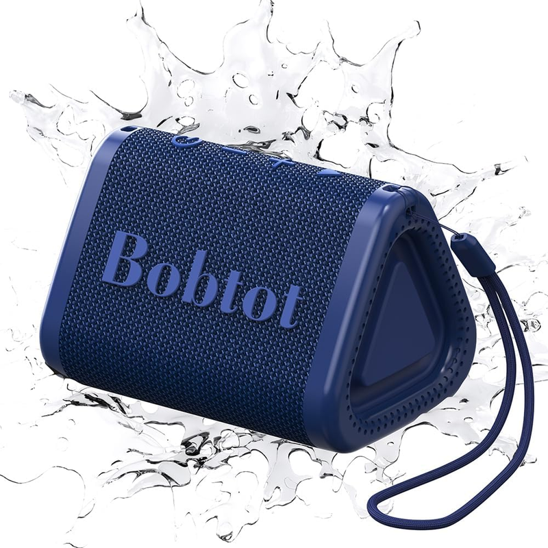 Portable Bluetooth Speaker Wireless, IPX7 Small Shower Speaker Waterproof, 15H P11