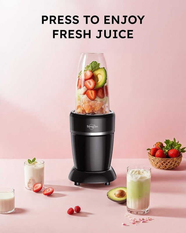1000W Smoothie Blender for Kitchen, Blenders for Smoothies with (3) Cups (2) Spo3