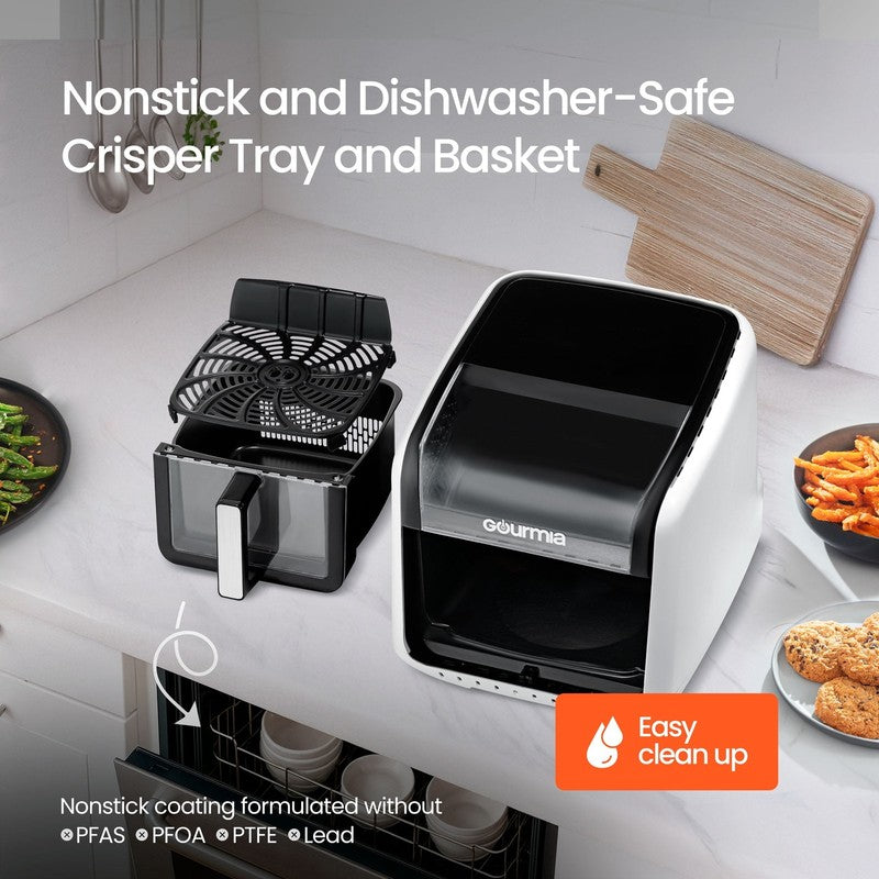 Panorama 7QT Digital Air Fryer with Holographic Display & 12 Presets4