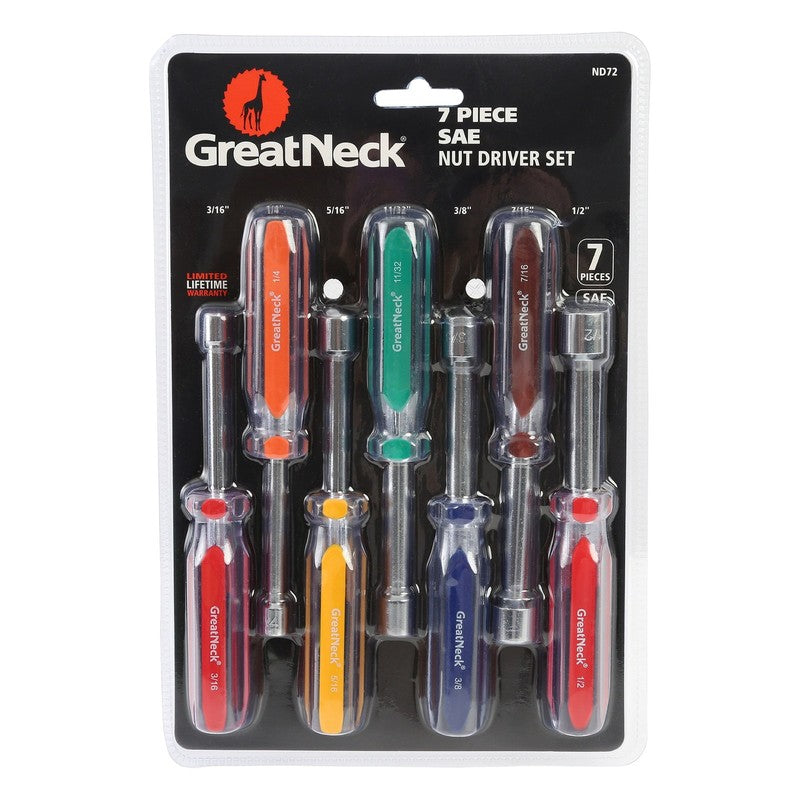 Professional Nut Driver Set, SAE, 7 Piece Set9